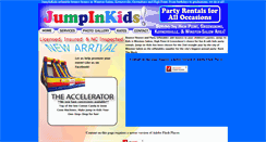 Desktop Screenshot of jumpinkids.net